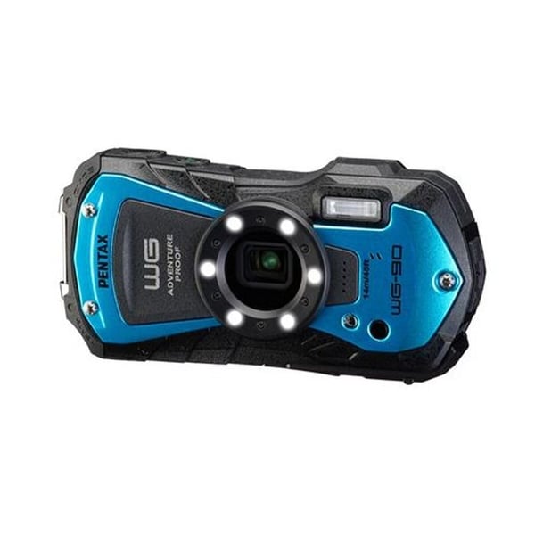 PENTAX Vattentät kompakt WG-90 Blå