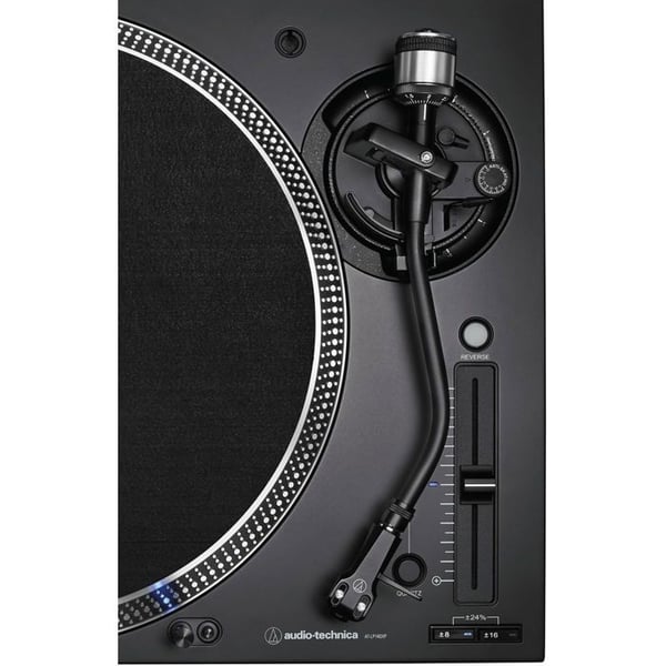 Plattenspiller - Audio Technica - AT-LP140XP - Svart - 33/45 varv - Ljudsystem