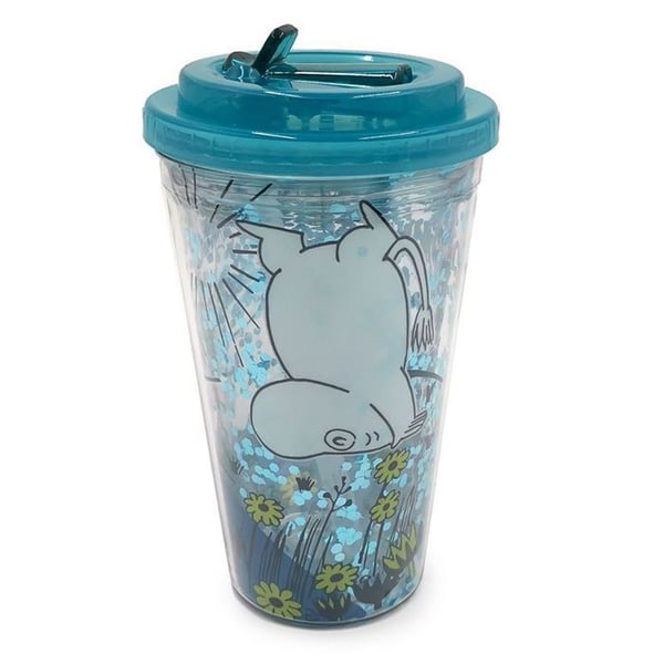 Dubbelväggad PVC-kopp - Puckator - Moumine - 500 ml - Flerfärgad - Återanvändbar