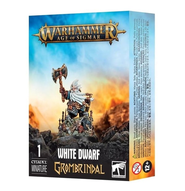 Warhammer Games Workshop Age of Sigmar - Grombrindal: Den Vita Zwarden (utgåva 500)