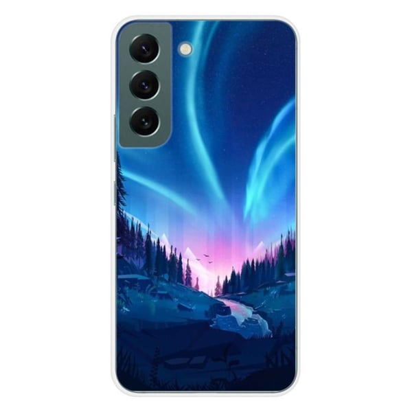 Siliconfodral - Kompatibel med Samsung Galaxy S22 - design nattfall