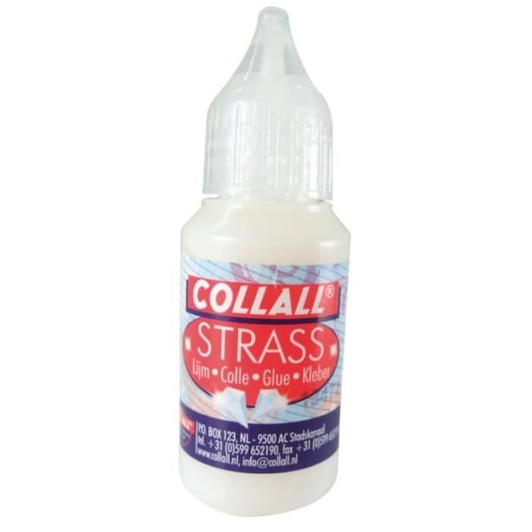 Colle Strass - Collall - 25 ml - Stark lim - Ideal för smycken - Multi-supports Colle Strass - Collall - 25 ml - Stark lim - Ideal för smycken - Multi-supports