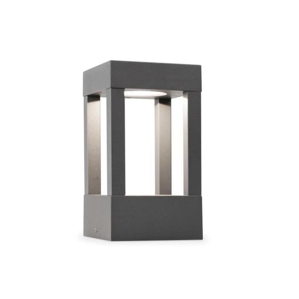 Beacon Lamp - FARO BARCELONA - AGRA P 2700K - Grå - Aluminium - Utomhus