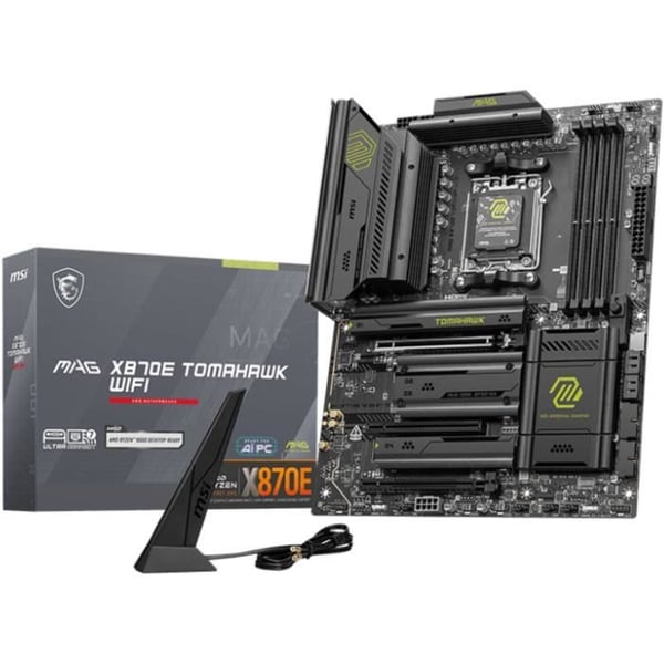 Moderkort - MSI - MAG X870E TOMAHAWK WIFI AM5-sockel ATX