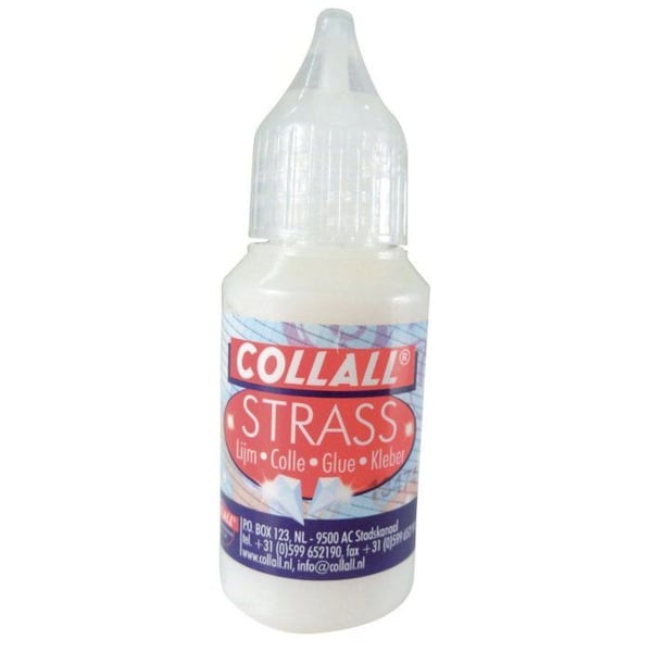 Colle Strass - Collall - 25 ml - Stark lim - Ideal för smycken - Multi-supports