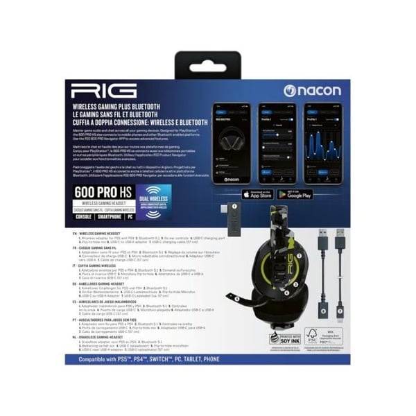 Casque Gaming RIG 600 PRO HS Acid Camo.