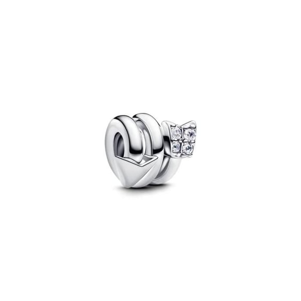 Charm - PANDORA - Virvelpilar 793665C01 - Silver - Unisex - Vuxen