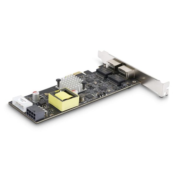 Startech.Com Nätverkskort 2.5GbE PoE+ 2 Portar PCI Express Intel I225-V