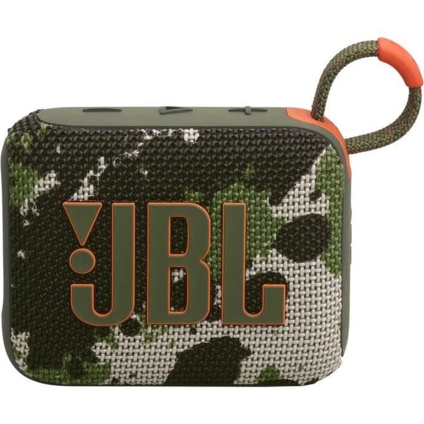 Bärbar Bluetooth-högtalare - JBL GO 4 - Bluetooth 5.3 - Squad