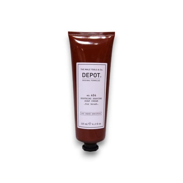 DEPOT 404 Svalkande Rakkräm för borste 125 ml