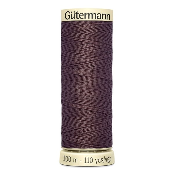 Parti av 5 spolar 100m Tråd 100% polyester Gutermann Ref 788988 - Att 883 - henna