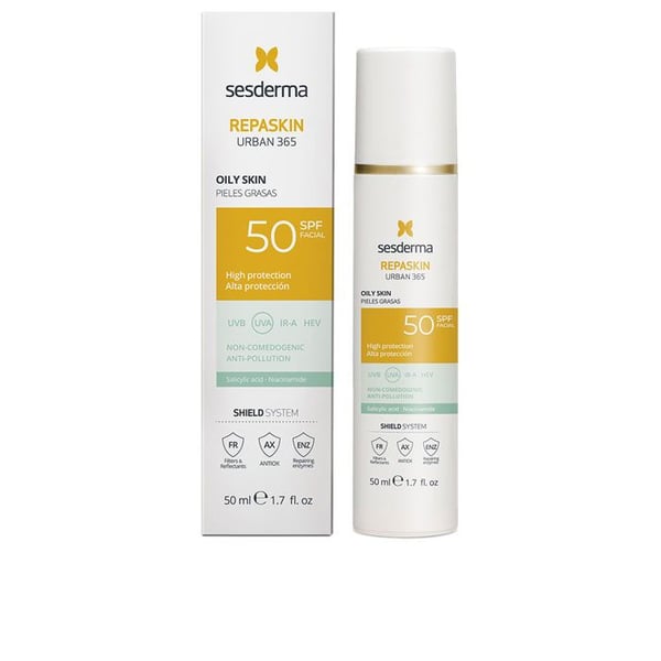 REPASKIN URBAN 365 fotoprotektör för fet hud SPF50 50 ml