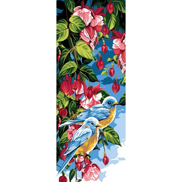 Gammal duk Duo 25x60cm