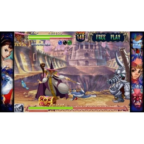 Videospel - CAPCOM - Capcom Fighting Collection - Antologi med 10 titlar - Darkstalkers komplett - Onlinespel