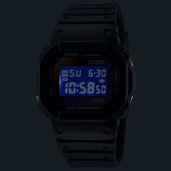 Klocka - CASIO - DW-5600RW-1ER - Svart - Plast - Digital - 20 barer