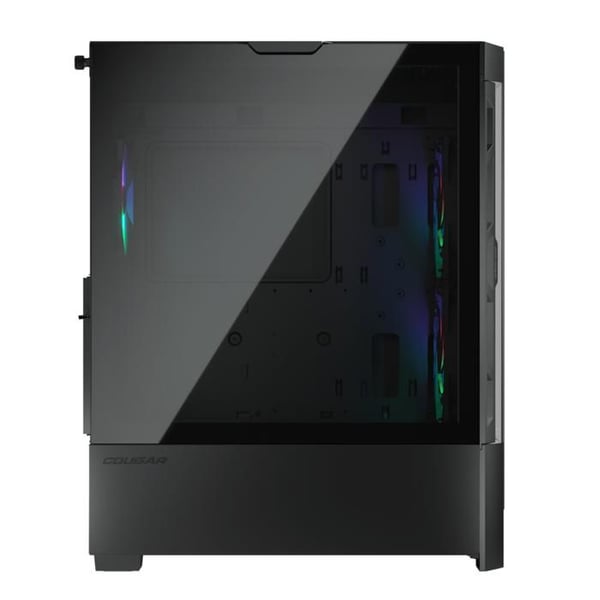 Gaming PC-fodral - Cougar Gaming - DUOFACE RGB BLACK - Verktygsfri montering - Dammfilter