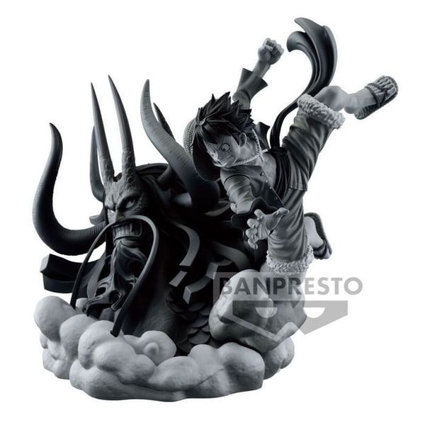 Figur - BANPRESTO - Dioramatic The Brush Tones D - Monkey D. Luffy - Inredning - Samlarobjekt