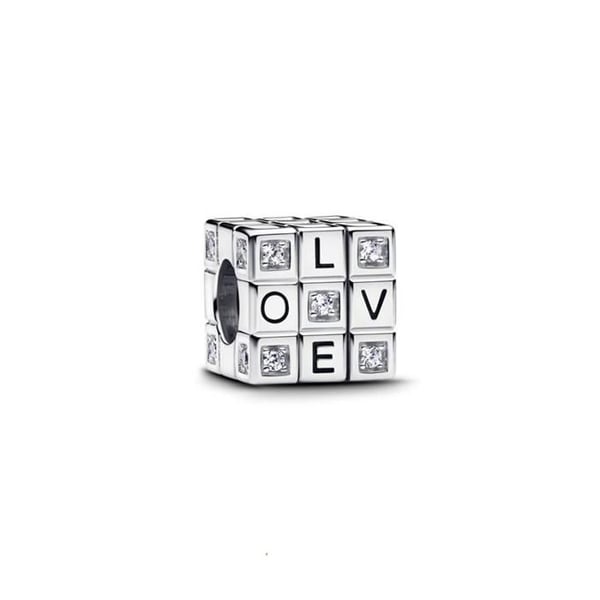 Charm - PANDORA - Mobil Spelkub 793672C01 - Silver - Unisex