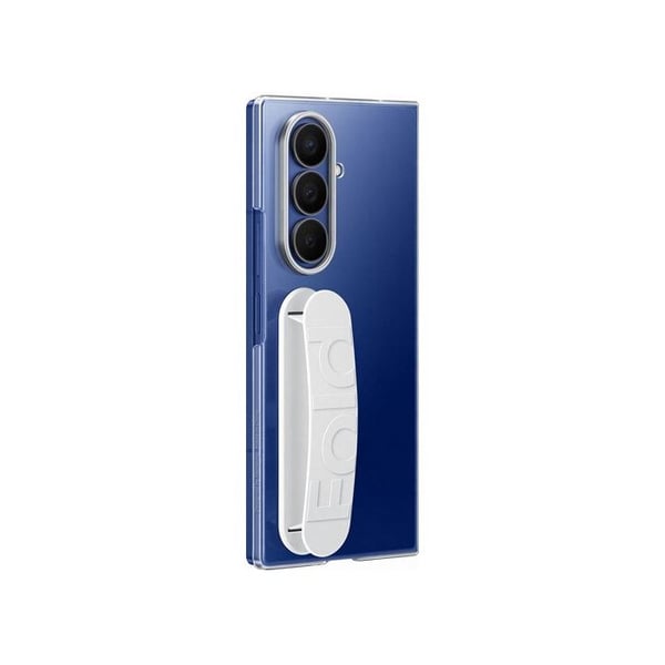 Hölster - SAMSUNG - Galaxy Z Fold 7 - Transparent - Paket med skal + rem + film - Skärm 17,4 cm (6.85")