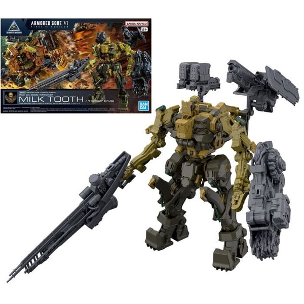 Spel - ARMORED CORE VI - CC-3000 Wrecker Milk Tooth - Modellkit - Bandai Modellkit