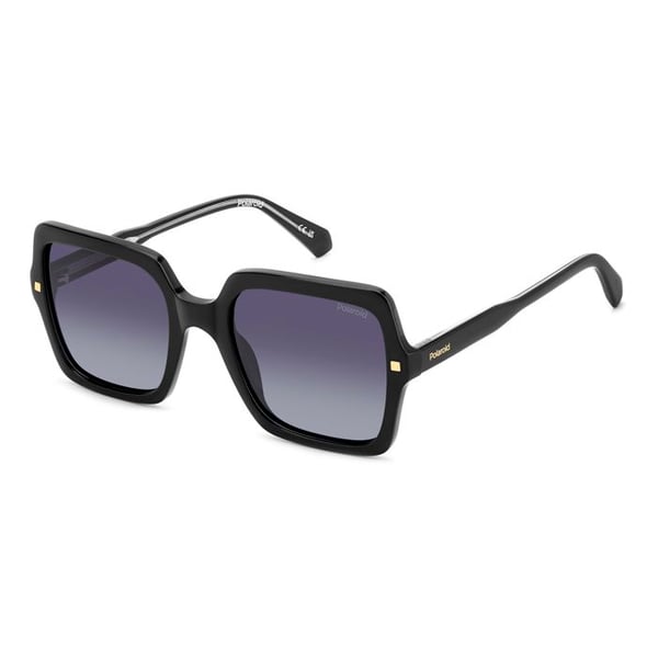 Sunglass POLAROID PLD 4165/S/X 55/21/145 807 SVART ACETAT RAMAR KVINNA POLAROID PLD 4165/S/X SVART Solglasögon