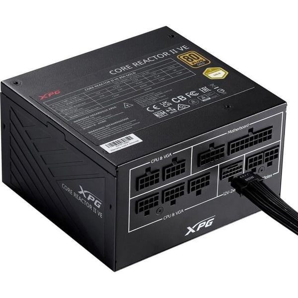 PC-virransyöttö 750W ATX - XPG Core Reactor II VE - 80+ Gold - Moduulinen