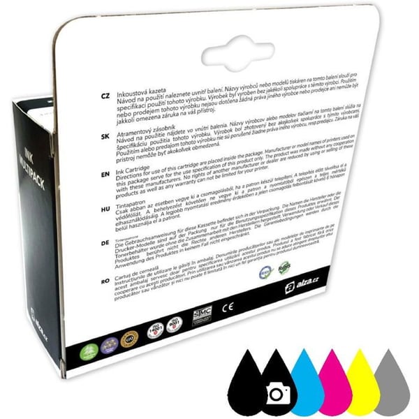 Alza PGI-550 CLI-551 multipack för Canon-skrivare