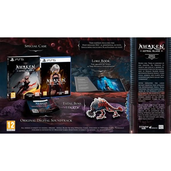 Spel - Meridiem Games - Awaken Astral Blade Tania's Edition - PS5 - 2 års garanti - Specialutgåva