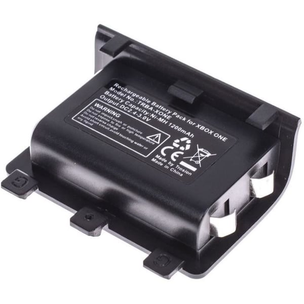 FREAKS AND GEEKS Batteri 1200 mAh + 3 m kabel för Xbox One-kontroll — Vit