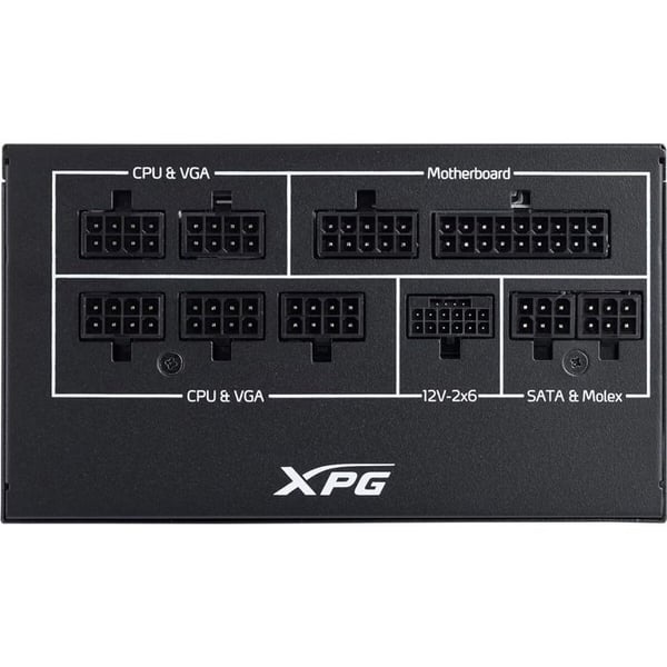 PC-virransyöttö 750W ATX - XPG Core Reactor II VE - 80+ Gold - Moduulinen