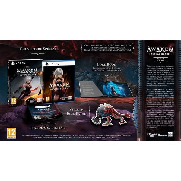 Spel - Meridiem Games - Awaken Astral Blade Tania's Edition - PS5 - 2 års garanti - Specialutgåva