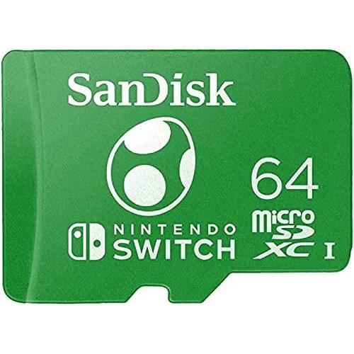 SANDISK minneskort - Nintendo Switch - 64 GB - Micro SDXC - Klass 10