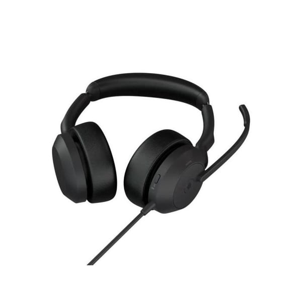 Hörlurar - JABRA - Evolve2 50 - Stereo - Aktiv brusreducering - USB C-A