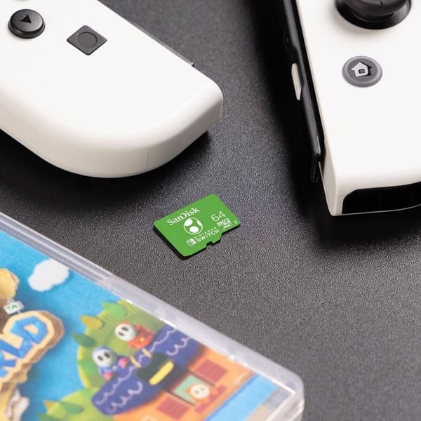 SANDISK minneskort - Nintendo Switch - 64 GB - Micro SDXC - Klass 10