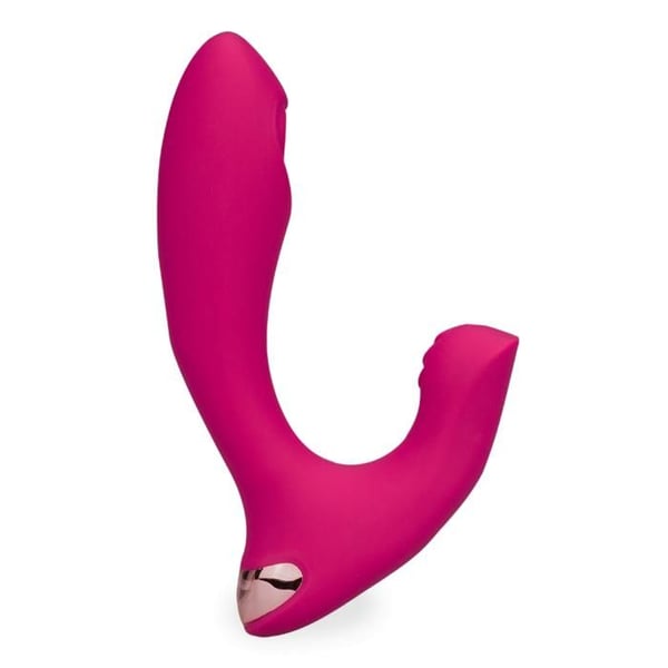 Guardian Angel Analvibrator, Vibrerande Prostatastimulator och Penetrerande Massager - Fuchsia