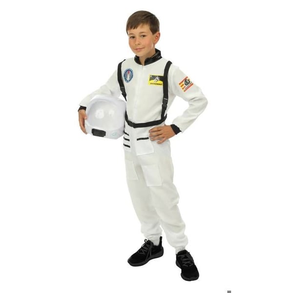 Barn Astronautkostym - PTIT CLOWN - Rymddräkt, Kosmonaut - Unisex - Vit
