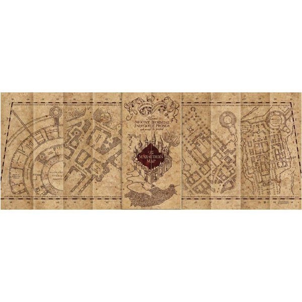 Noble Collection - Harry Potter - Puslespil Marauders Kort Cover
