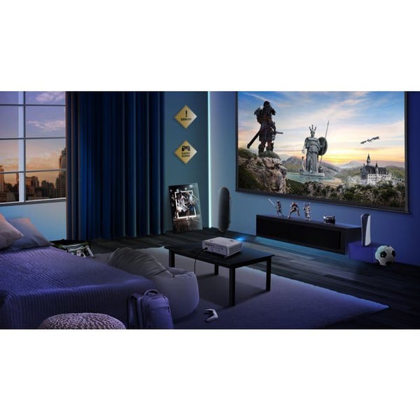 Gamingprojektor BENQ X500i 4K UHD HDR 4LED 2200 AL 4,16 ms Spelläge Auto