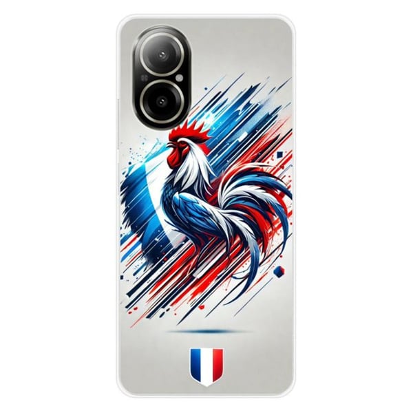 1001Coques - Silikonfodral kompatibelt med Realme C67 4G - Fransk tuvmotiv - Originaldesign tryckt i Frankrike 1001Coques - Silikonfodral kompatibelt med Realme C67 4G - Fransk tuvmotiv - Originaldesign tryckt i Frankrike