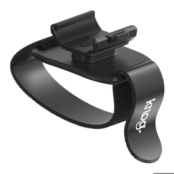 Stöd för hjälm - KNOG - Blinder Pro - Svart - Säker låsning - Kompatibel med alla hjälmar