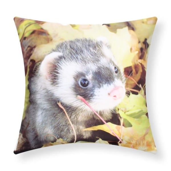 Kuddfodral - AVIZAR - 2-pack - 40x40 cm - Mönster Iller - Naturlig fiber