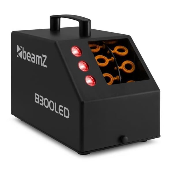 BeamZ B300LED Bubbelmaskin Barn/Vigsel/Party med RGB LED - Kraftig Fläkt, Dubbelhjul