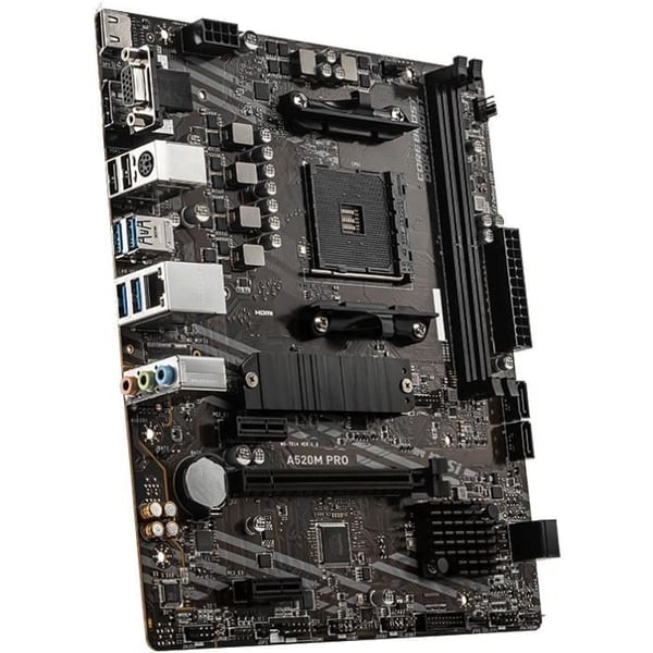Moderkort - MSI - A520M PRO