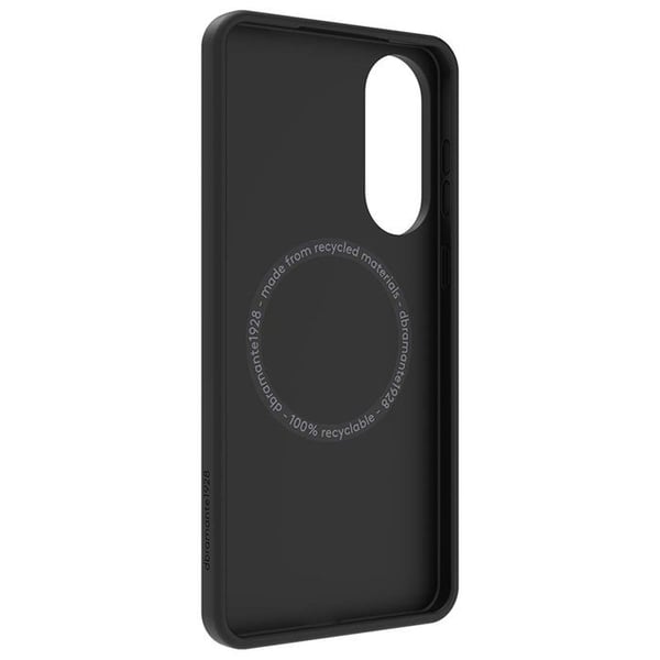 Skydd för Samsung Galaxy S25 Edge Kompatibelt MagSafe Tillbehör DBRAMANTE1928 Svart