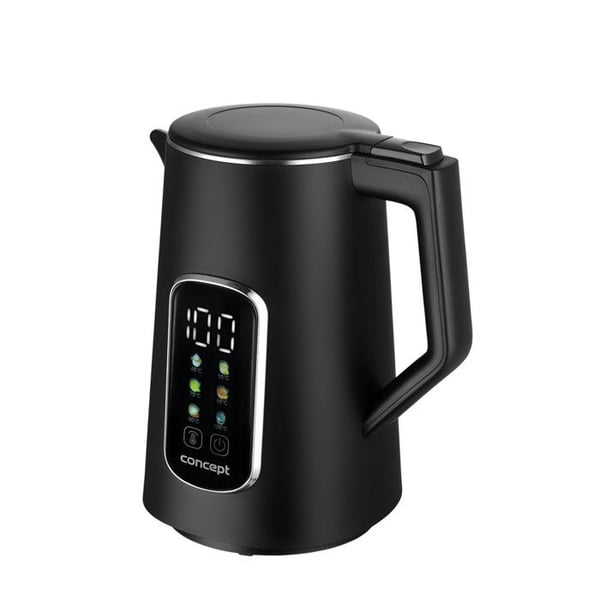 Vattenkokare - KONCEPT - RK3385 - 1,7L - Temperaturkontroll - Cool Touch - Svart