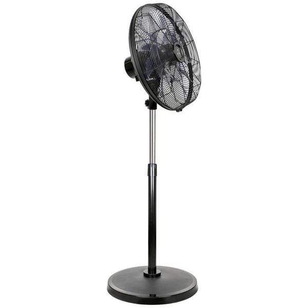 CasaFan AIROS ECO SILENT SW Golvfläkt 90 W (L x b x H) 295 x 514 x 1350 mm svart med fjärrkontroll, timer,