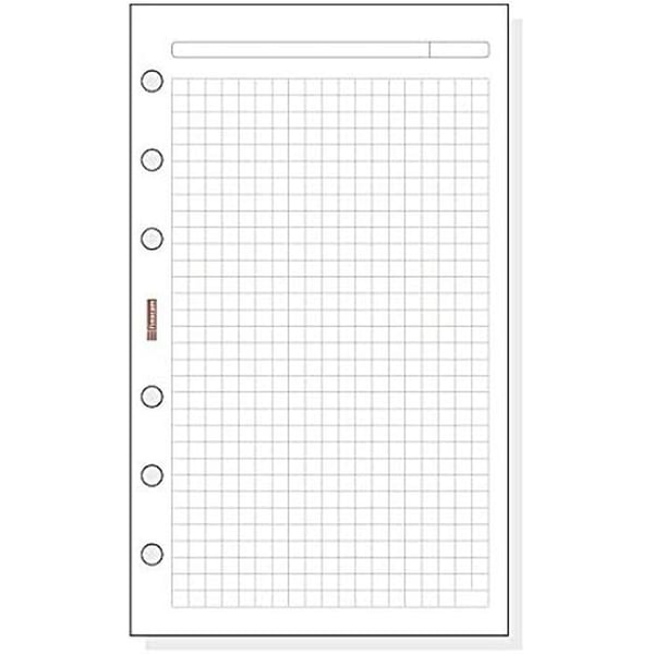 Uppladdning för agenda - FINOCAM - Öppen R440 - 50 ark - Papper 70 g/m² - Rutigt