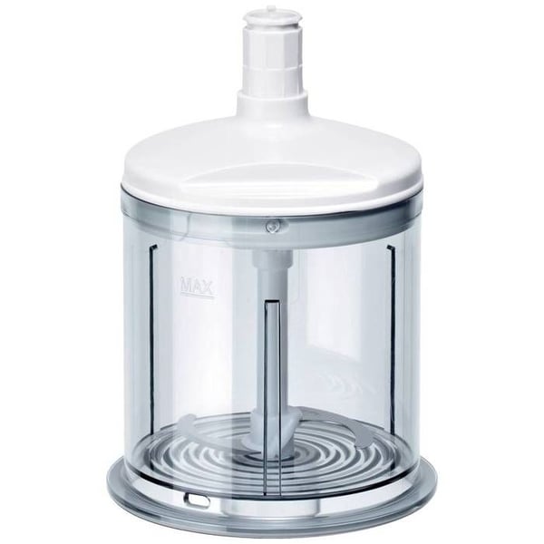 Bosch MFZ4050 XL mathackare kompatibel med Bosch MFQ4-seriens blandare och MSM7-seriens stavmixer - Vit