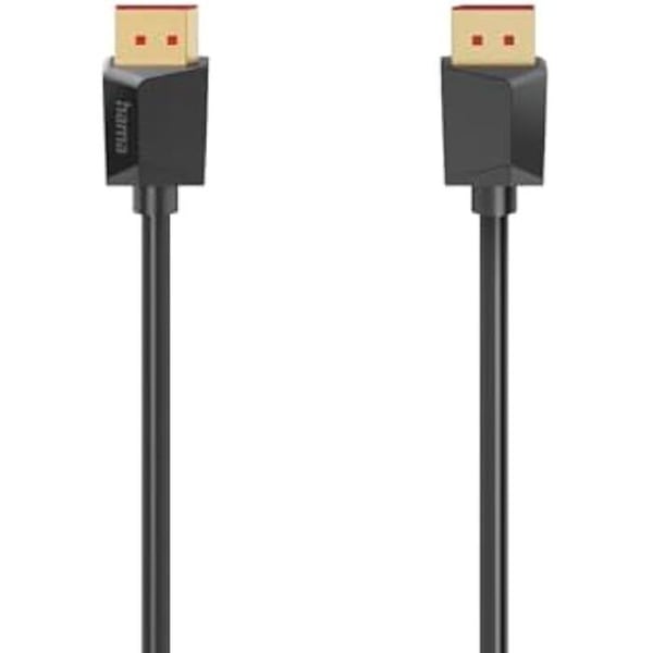 DisplayPort videokabel - HAMA - DP 2.1 - Ultra-HD 8K - 40 Gbit/s - 2,00 m