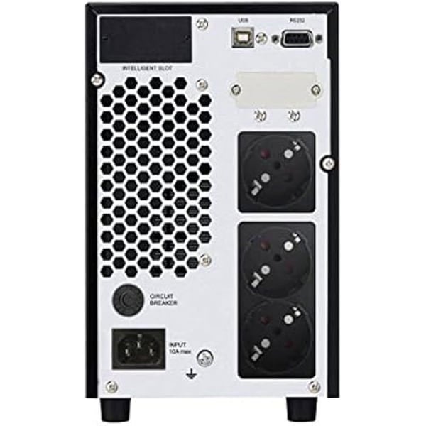 Inverter - PHASAK - PH 8020 Conqueror Pro - 2000 VA - 1800 W - Riktig dubbelkonvertering